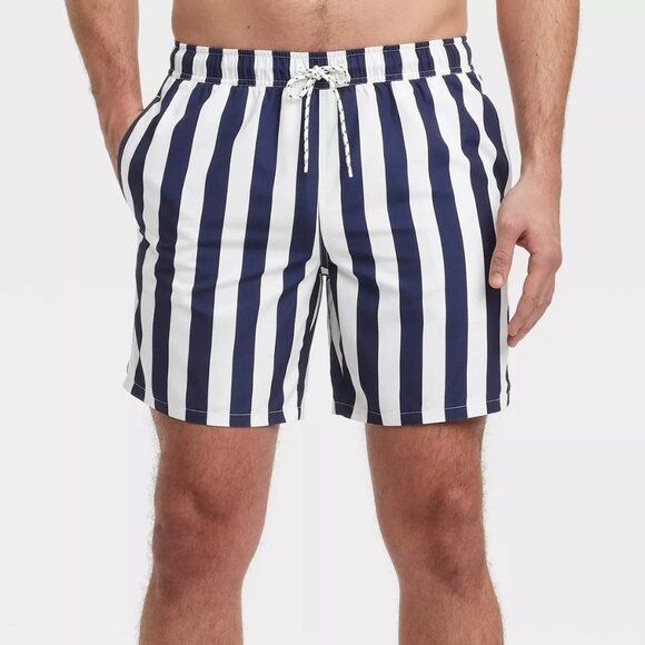 NEW WITH TAGS Goodfellow & CO Men’s Swim Trunks - Picture 2 of 3